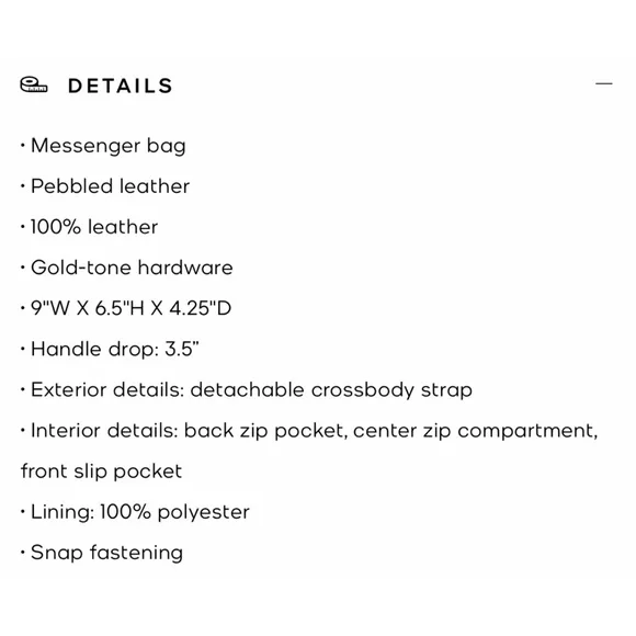 ✨HOST PICK✨Michael Kors Teagan Small Pebbled Leather Messenger Bag - Picture 14 of 14